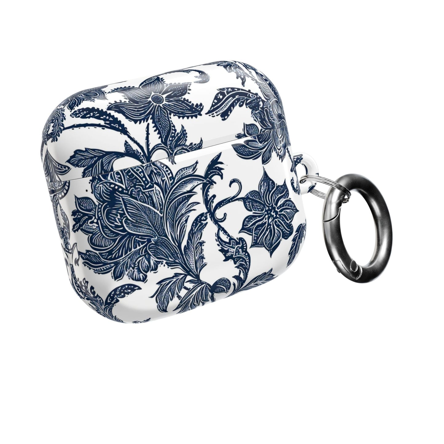 Floral Blue Porcelain AirPod Case - DIGITAL X