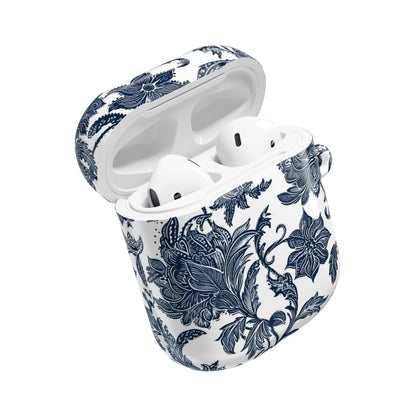 Floral Blue Porcelain AirPod Case - DIGITAL X
