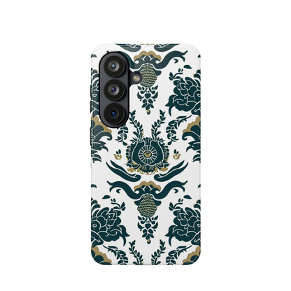 Floral Damask Magnetic Impact - Resistant Phone Case - DIGITAL X