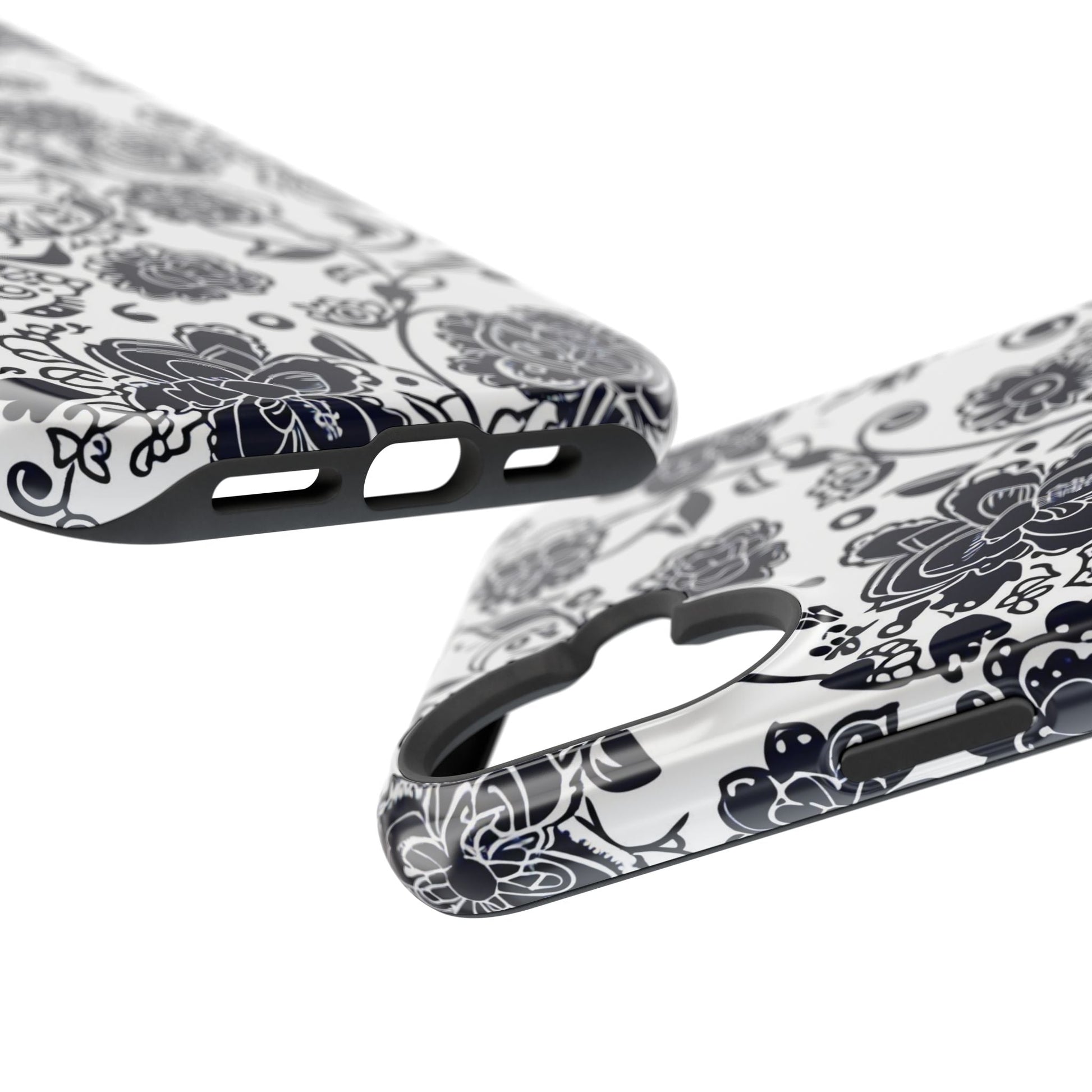 Floral Doodle Magnetic Impact - Resistant Phone Case - DIGITAL X