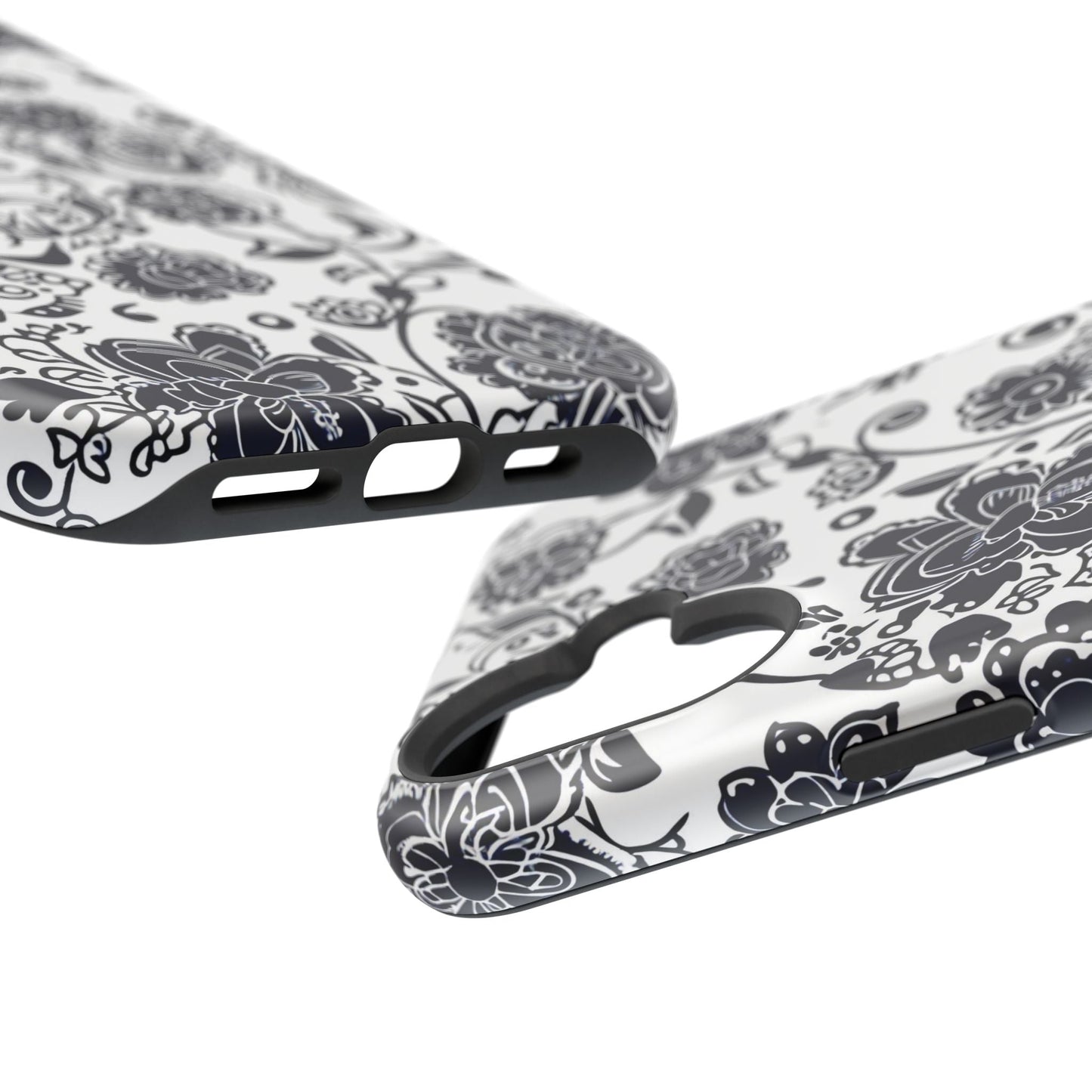 Floral Doodle Magnetic Impact - Resistant Phone Case - DIGITAL X