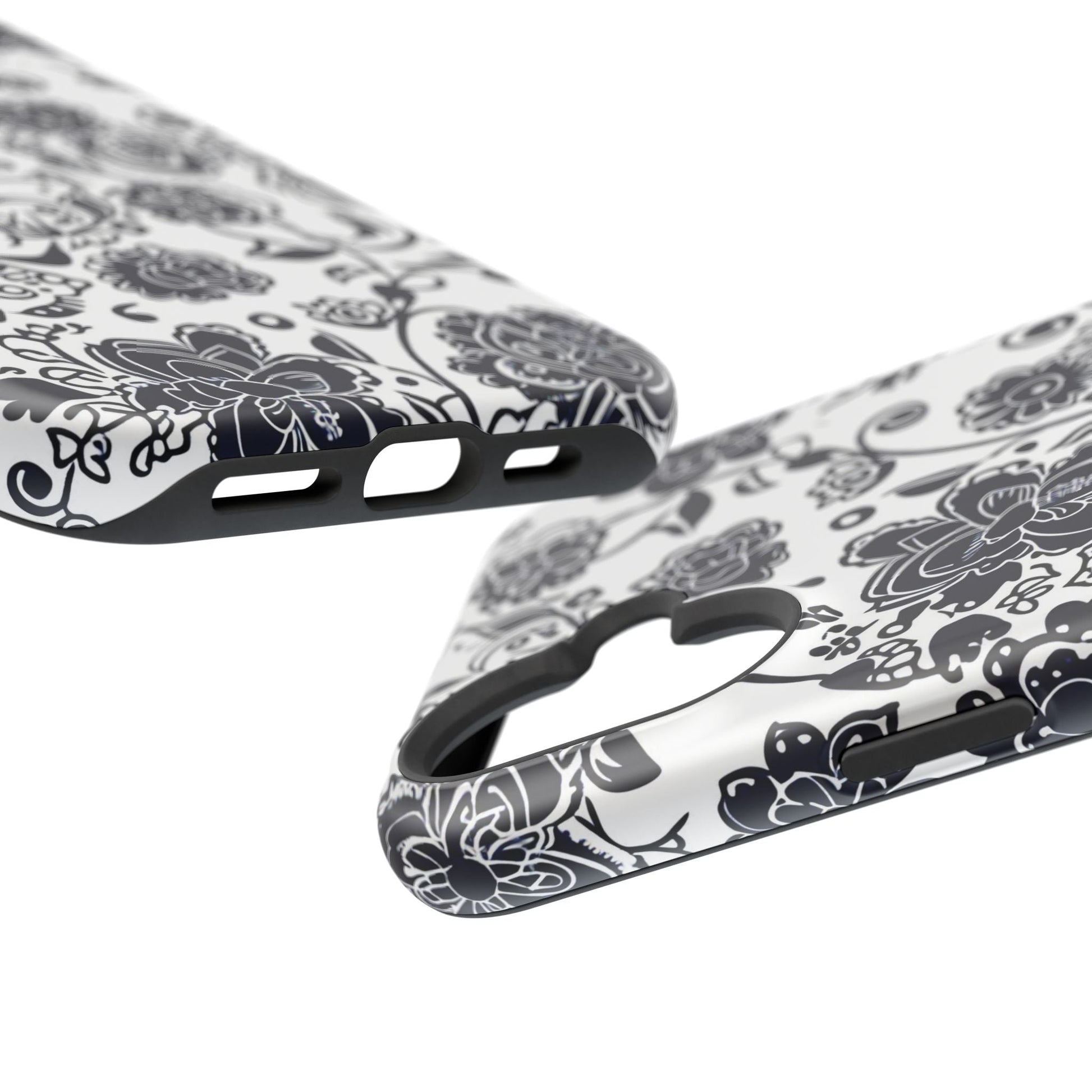 Floral Doodle Magnetic Impact - Resistant Phone Case - DIGITAL X