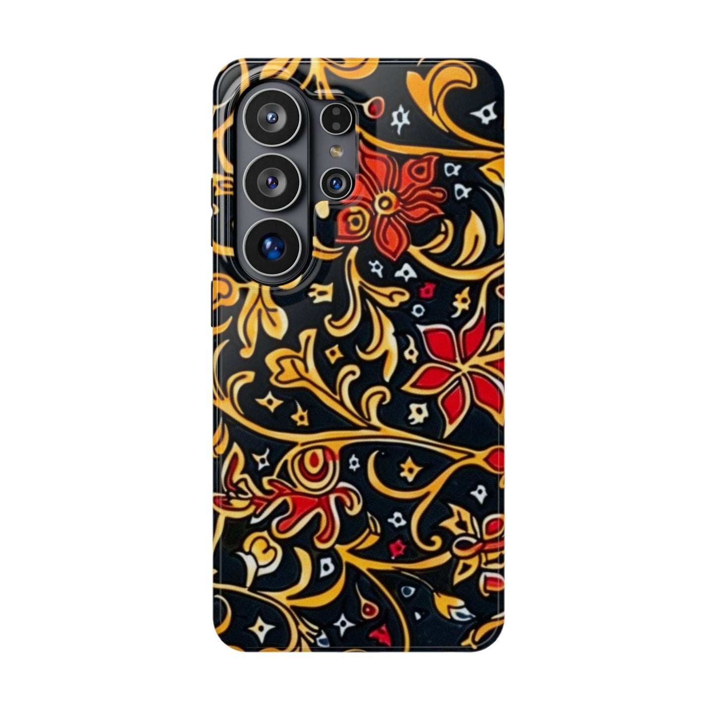 Floral Filigree Magnetic Impact Phone Case - DIGITAL X