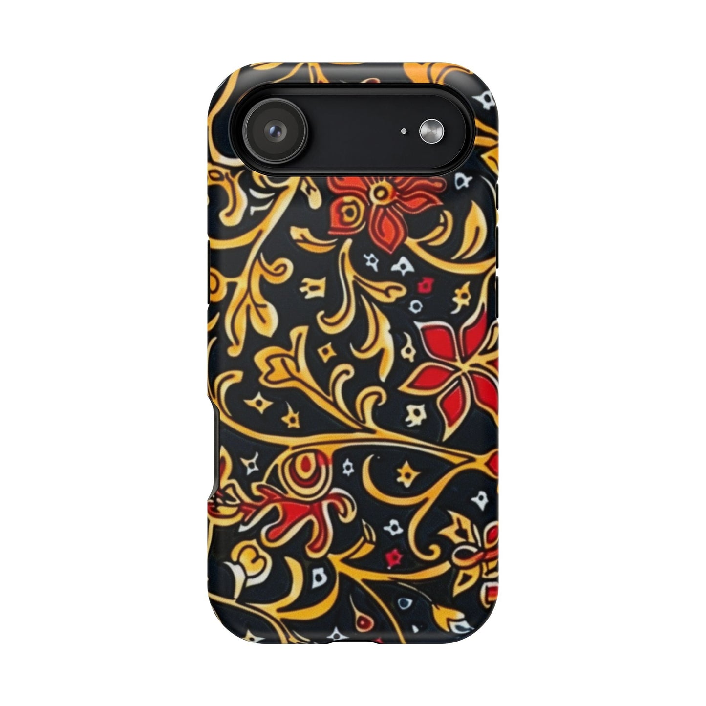 Floral Filigree Magnetic Impact Phone Case - DIGITAL X