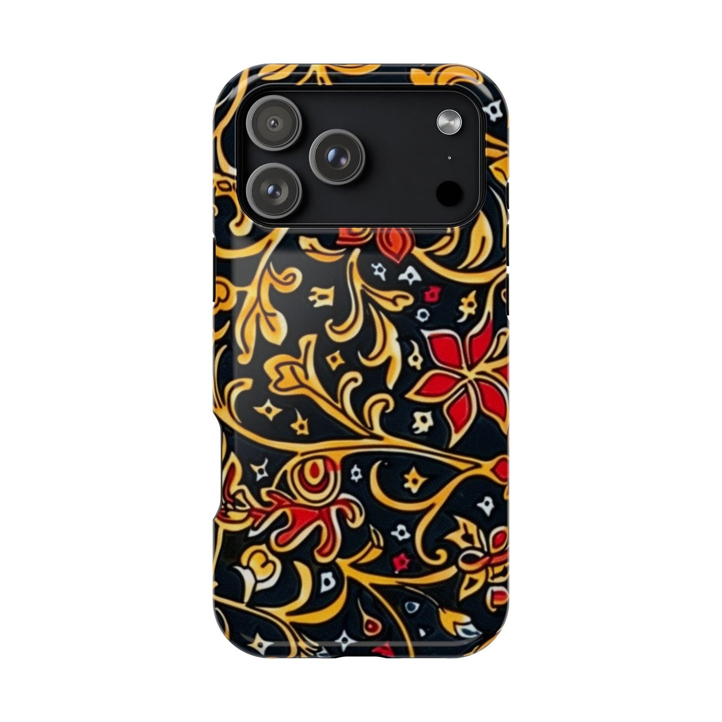 Floral Filigree Magnetic Impact Phone Case - DIGITAL X