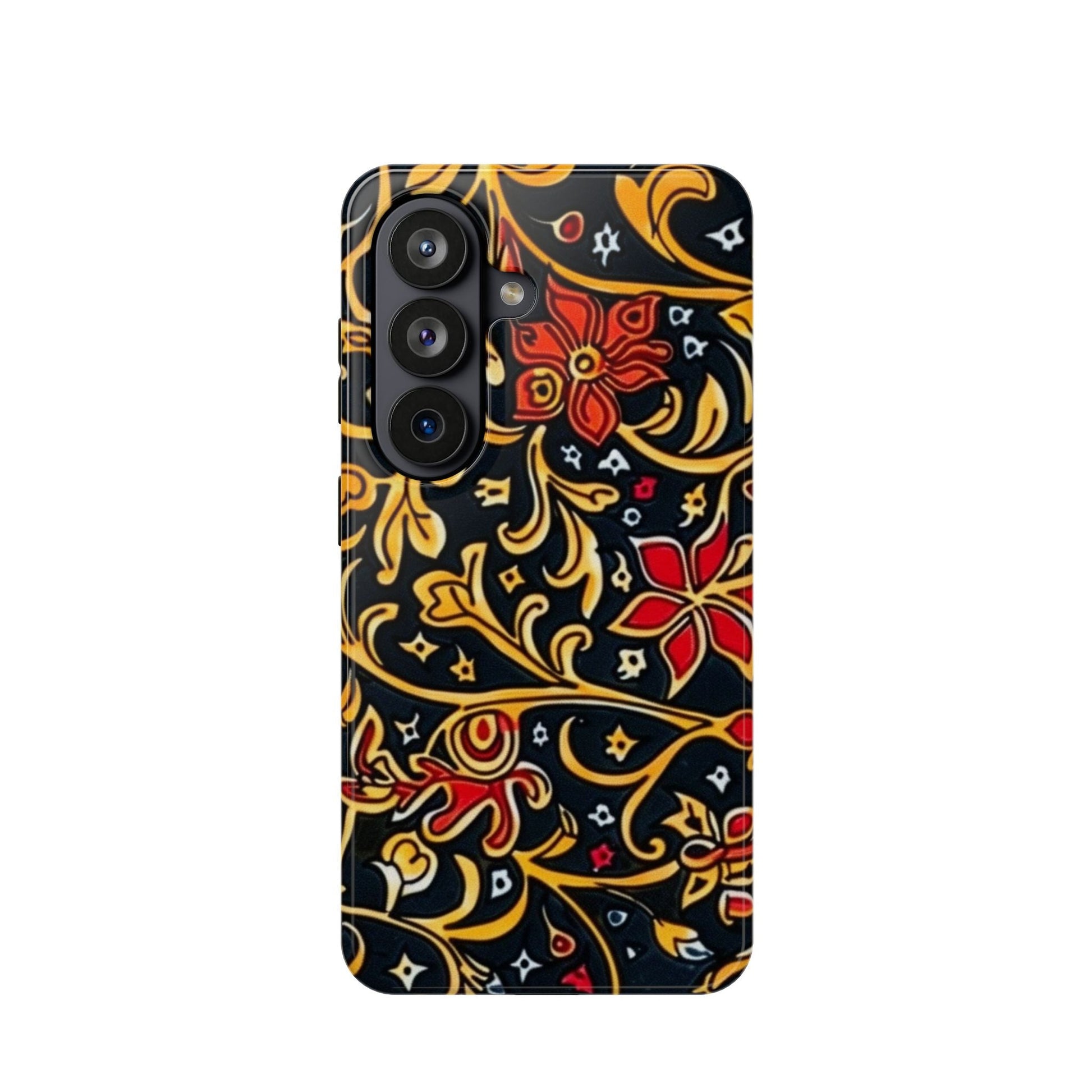 Floral Filigree Magnetic Impact Phone Case - DIGITAL X