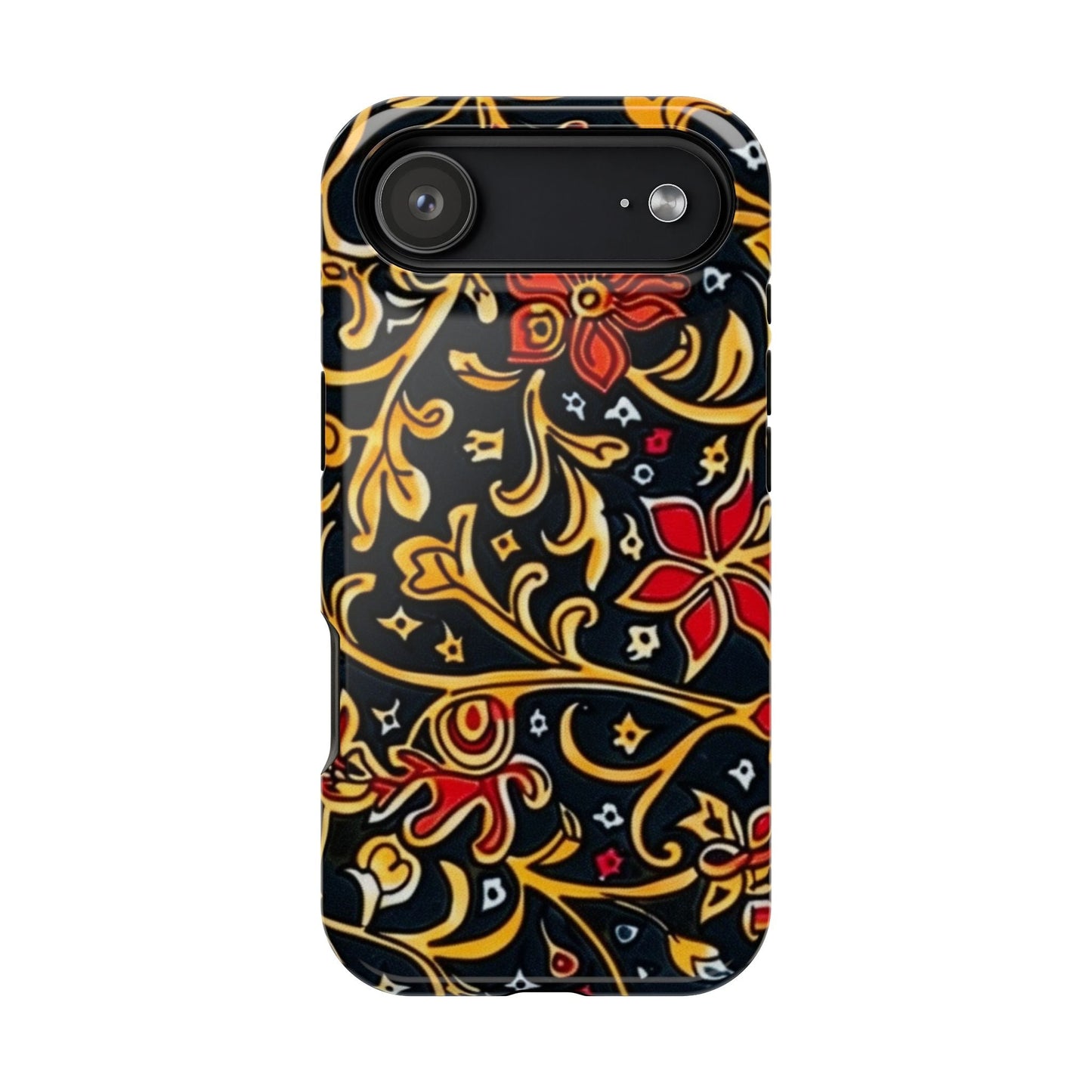 Floral Filigree Magnetic Impact Phone Case - DIGITAL X