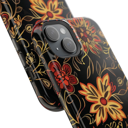 Floral Folklore Magnetic Impact - Resistant Phone Case - DIGITAL X