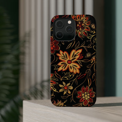Floral Folklore Magnetic Impact - Resistant Phone Case - DIGITAL X