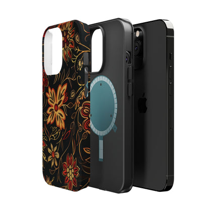 Floral Folklore Magnetic Impact - Resistant Phone Case - DIGITAL X