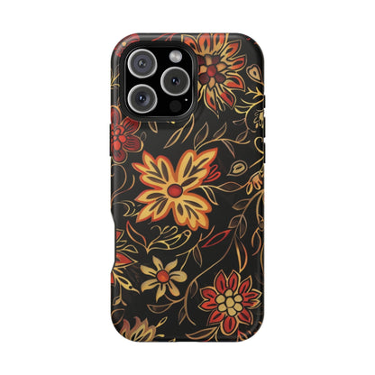 Floral Folklore Magnetic Impact - Resistant Phone Case - DIGITAL X