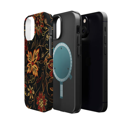 Floral Folklore Magnetic Impact - Resistant Phone Case - DIGITAL X