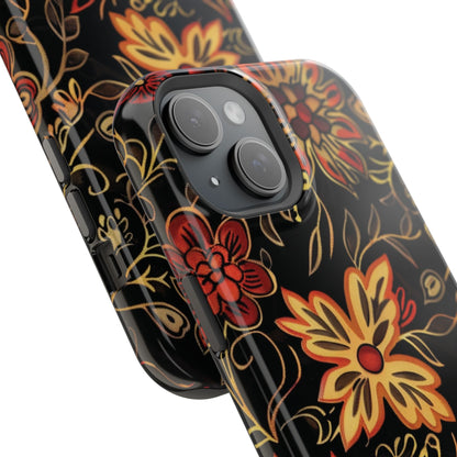 Floral Folklore Magnetic Impact - Resistant Phone Case - DIGITAL X