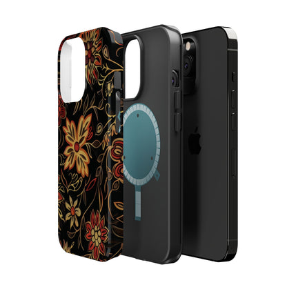 Floral Folklore Magnetic Impact - Resistant Phone Case - DIGITAL X