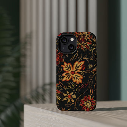 Floral Folklore Magnetic Impact - Resistant Phone Case - DIGITAL X