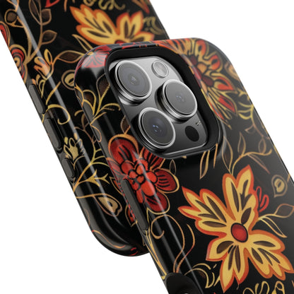 Floral Folklore Magnetic Impact - Resistant Phone Case - DIGITAL X