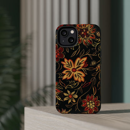 Floral Folklore Magnetic Impact - Resistant Phone Case - DIGITAL X