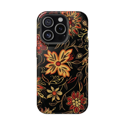 Floral Folklore Magnetic Impact - Resistant Phone Case - DIGITAL X