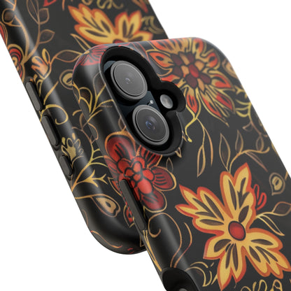 Floral Folklore Magnetic Impact - Resistant Phone Case - DIGITAL X