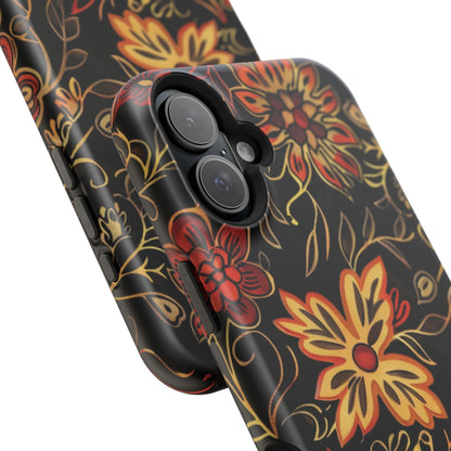 Floral Folklore Magnetic Impact - Resistant Phone Case - DIGITAL X