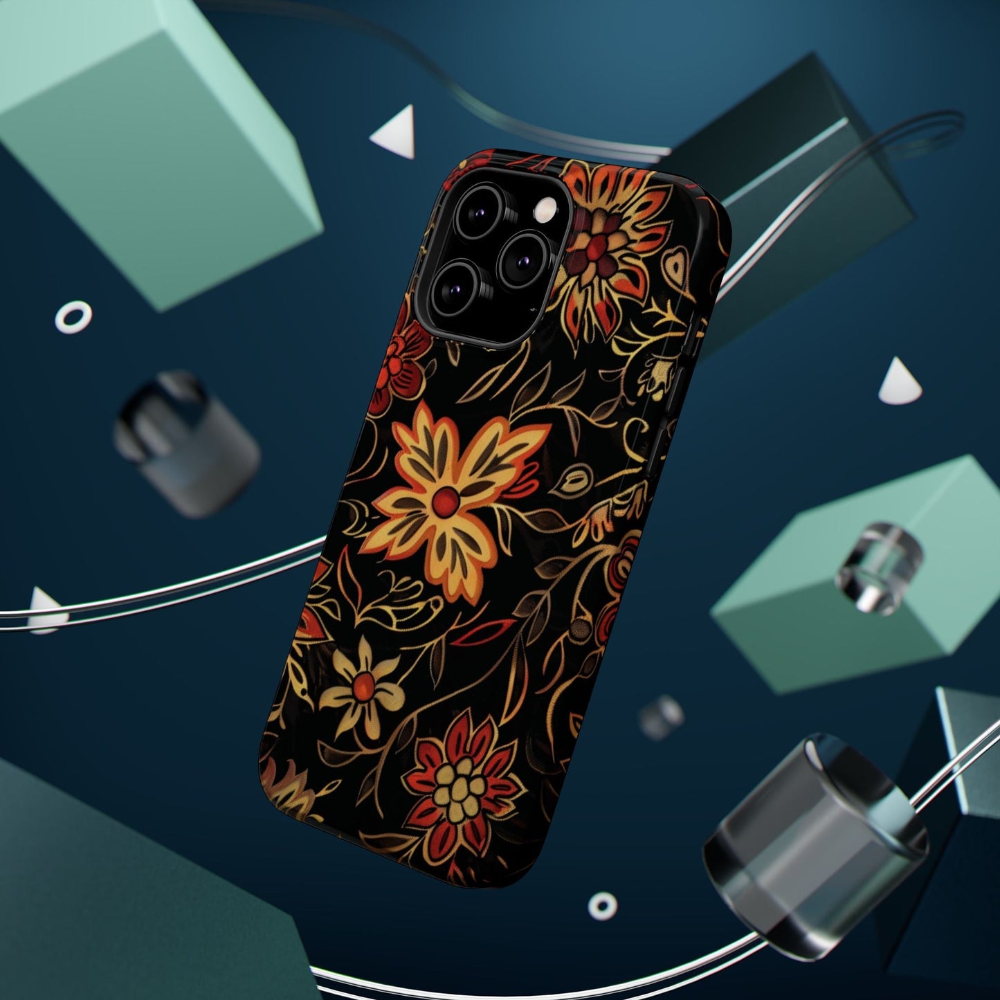 Floral Folklore Magnetic Impact - Resistant Phone Case - DIGITAL X