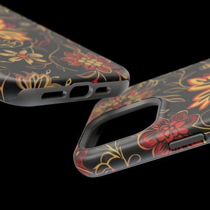 Floral Folklore Magnetic Impact - Resistant Phone Case - DIGITAL X