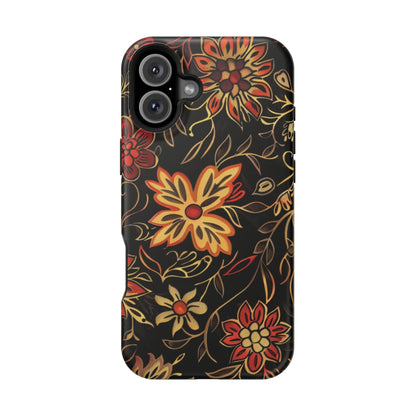 Floral Folklore Magnetic Impact - Resistant Phone Case - DIGITAL X