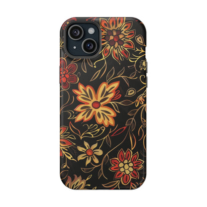 Floral Folklore Magnetic Impact - Resistant Phone Case - DIGITAL X