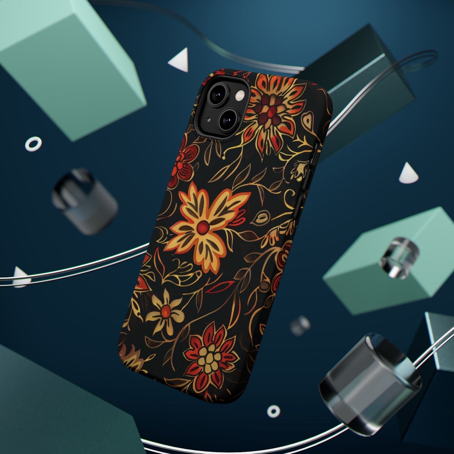 Floral Folklore Magnetic Impact - Resistant Phone Case - DIGITAL X