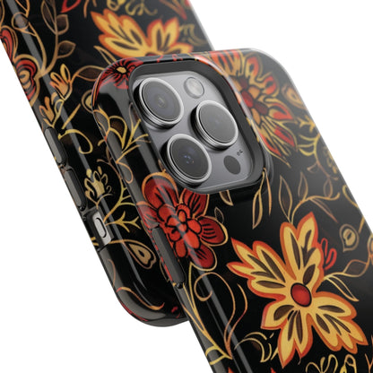Floral Folklore Magnetic Impact - Resistant Phone Case - DIGITAL X