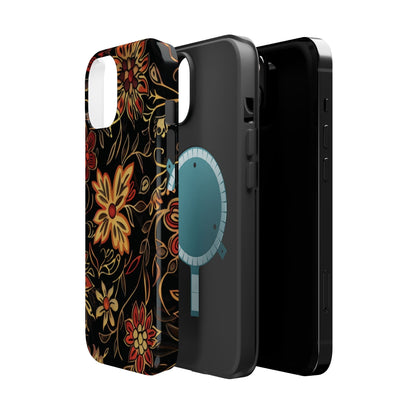 Floral Folklore Magnetic Impact - Resistant Phone Case - DIGITAL X