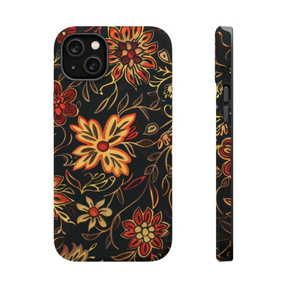 Floral Folklore Magnetic Impact - Resistant Phone Case - DIGITAL X