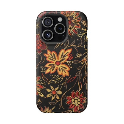 Floral Folklore Magnetic Impact - Resistant Phone Case - DIGITAL X