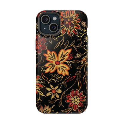 Floral Folklore Magnetic Impact - Resistant Phone Case - DIGITAL X