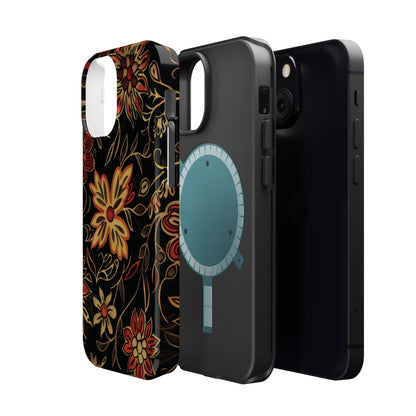 Floral Folklore Magnetic Impact - Resistant Phone Case - DIGITAL X