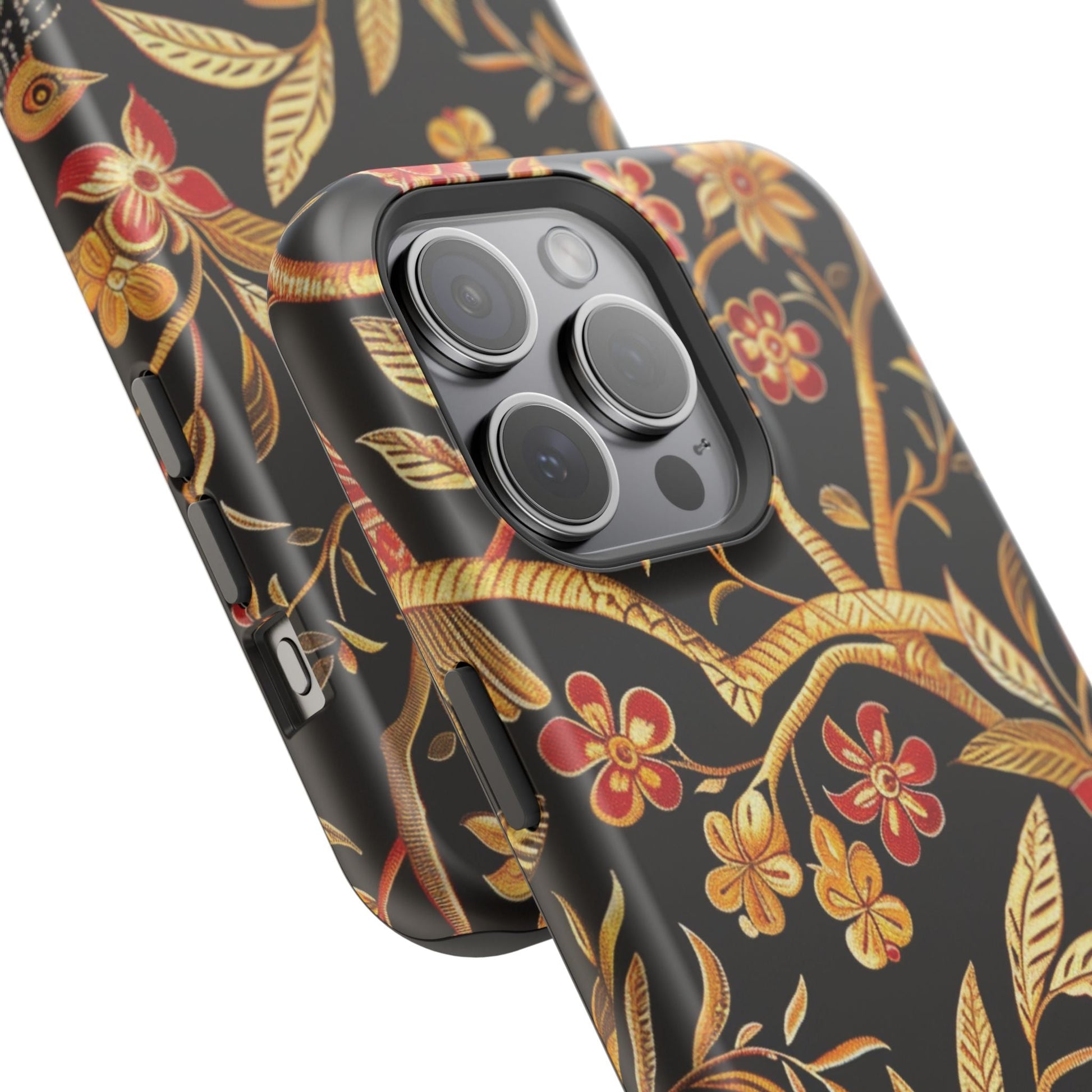 Floral Gold Vine Phone Case — Magnetic Impact - Resistant Case - DIGITAL X