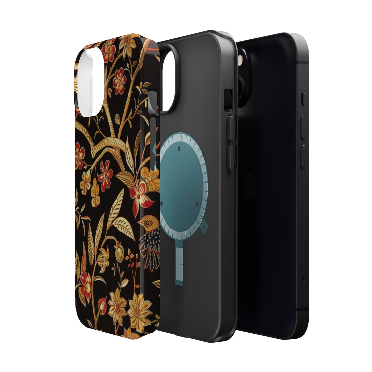 Floral Gold Vine Phone Case — Magnetic Impact - Resistant Case - DIGITAL X