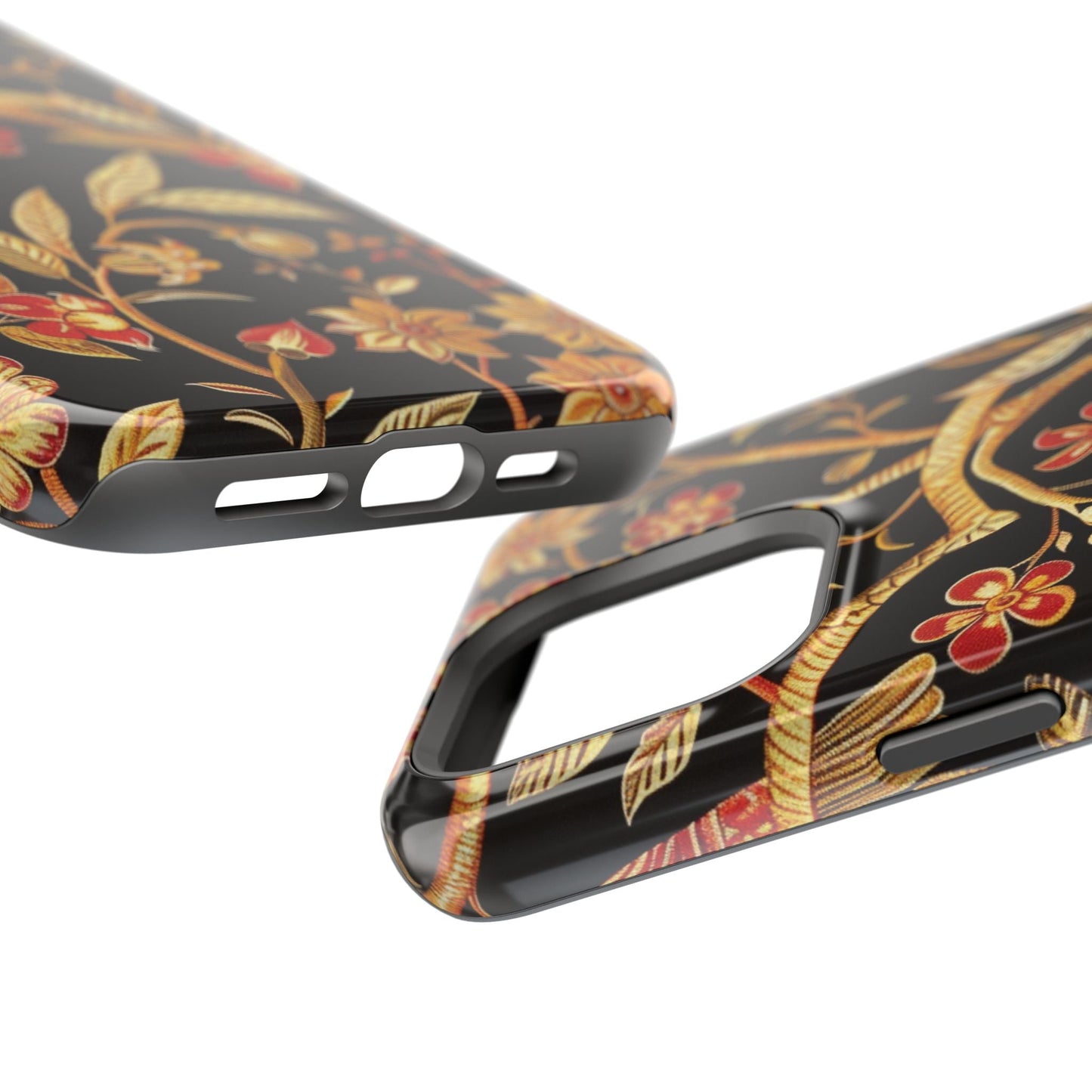 Floral Gold Vine Phone Case — Magnetic Impact - Resistant Case - DIGITAL X