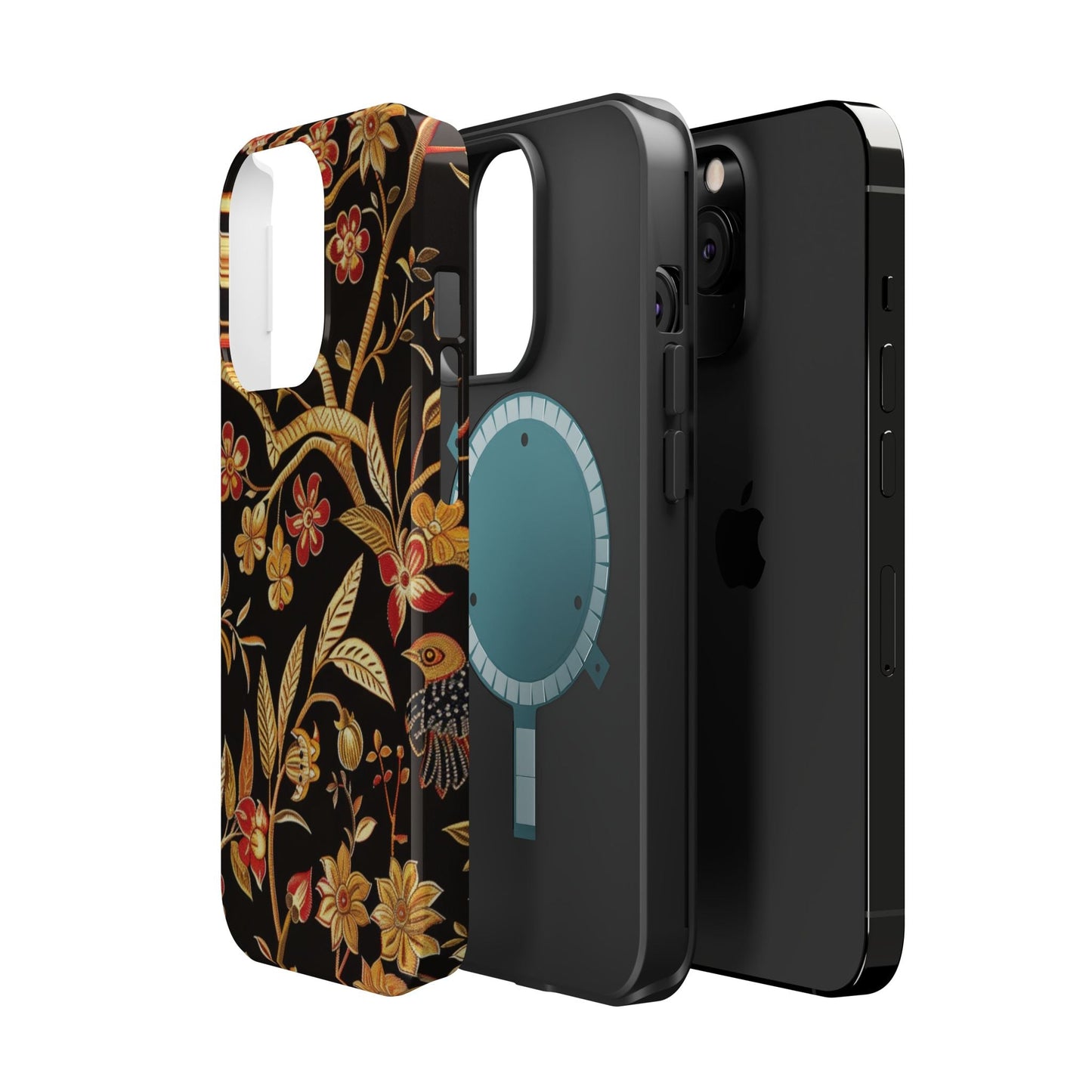 Floral Gold Vine Phone Case — Magnetic Impact - Resistant Case - DIGITAL X