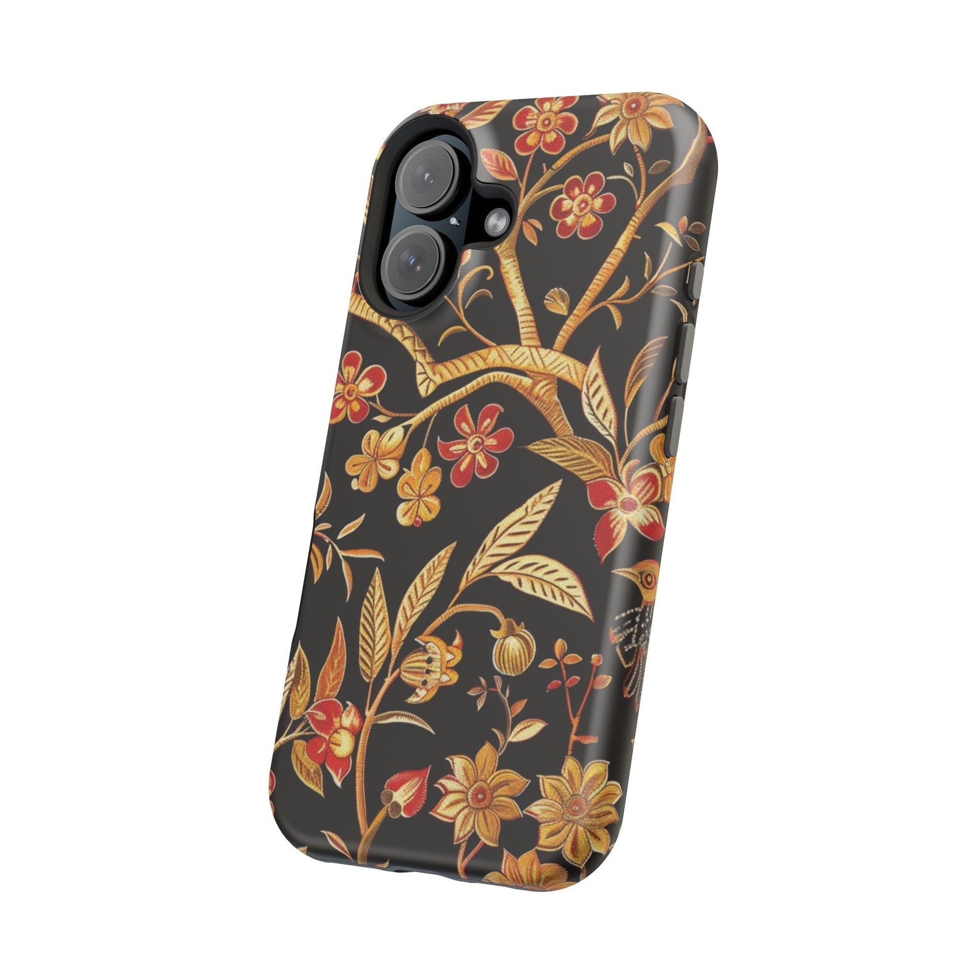 Floral Gold Vine Phone Case — Magnetic Impact - Resistant Case - DIGITAL X