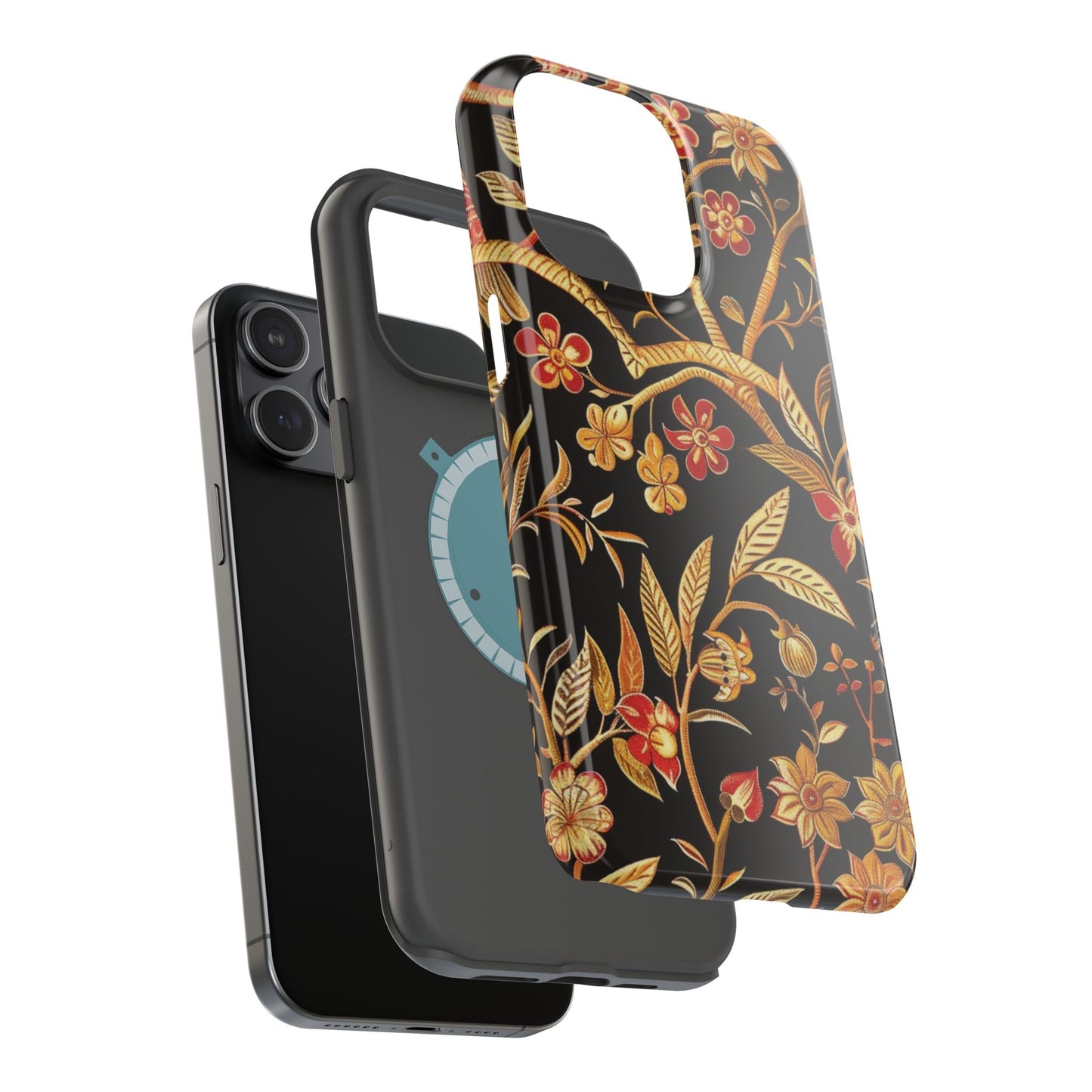 Floral Gold Vine Phone Case — Magnetic Impact - Resistant Case - DIGITAL X