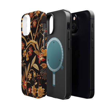 Floral Gold Vine Phone Case — Magnetic Impact - Resistant Case - DIGITAL X