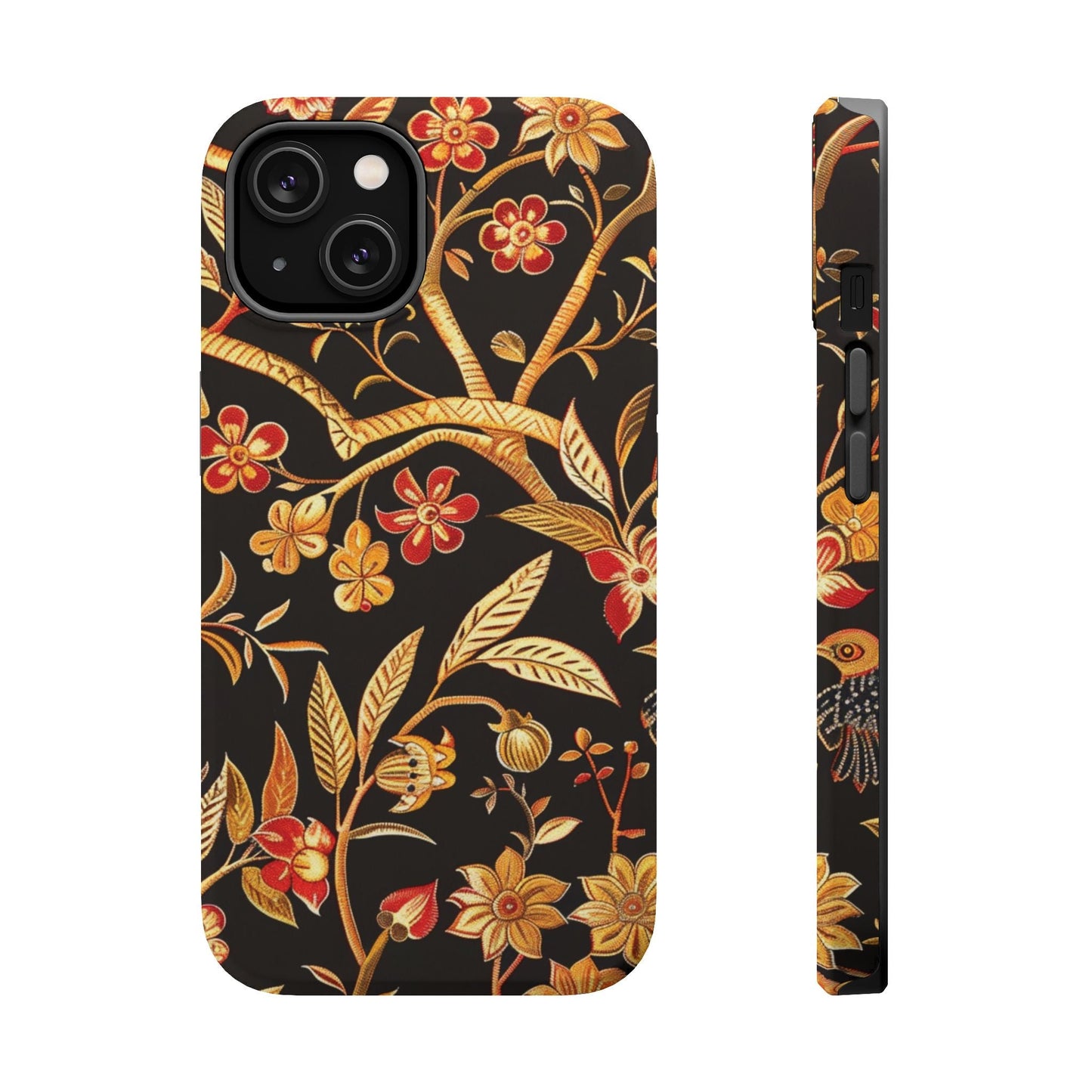 Floral Gold Vine Phone Case — Magnetic Impact - Resistant Case - DIGITAL X