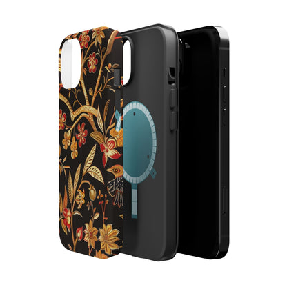 Floral Gold Vine Phone Case — Magnetic Impact - Resistant Case - DIGITAL X