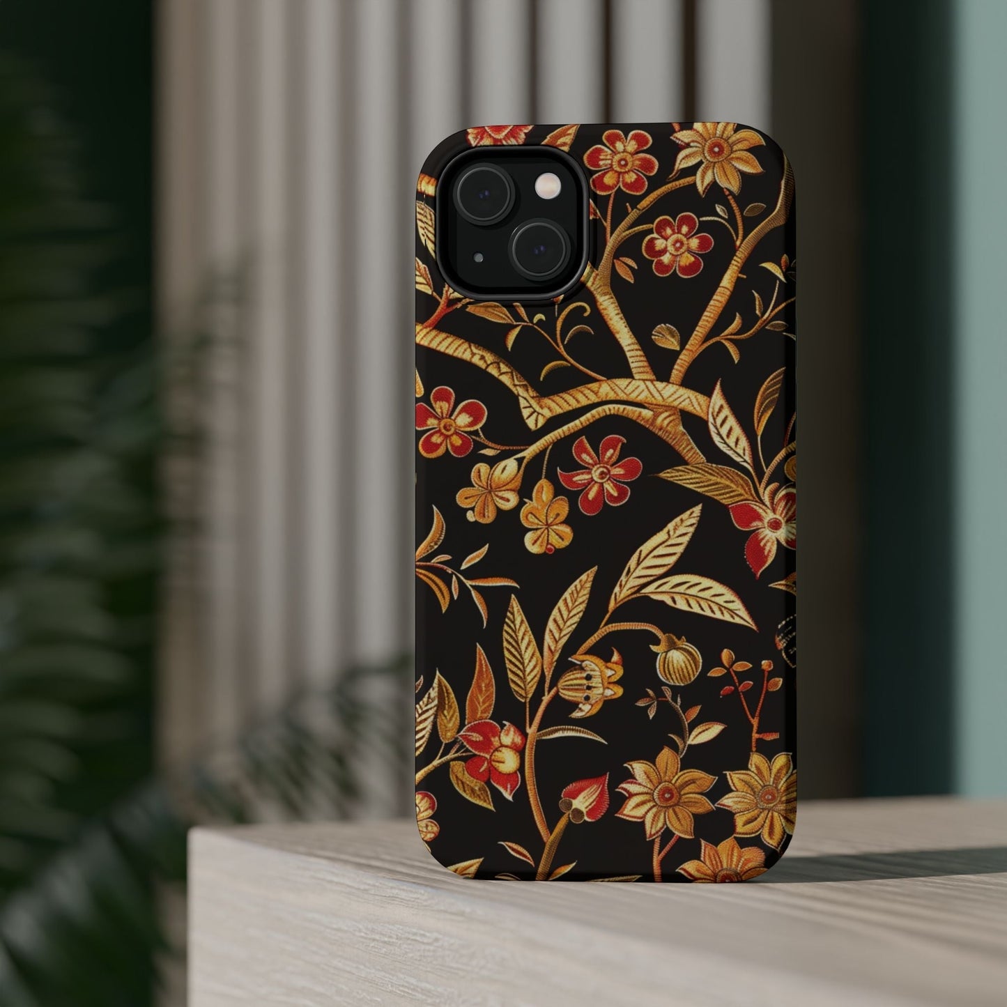 Floral Gold Vine Phone Case — Magnetic Impact - Resistant Case - DIGITAL X