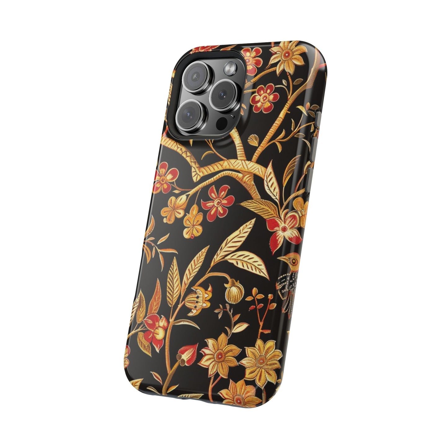 Floral Gold Vine Phone Case — Magnetic Impact - Resistant Case - DIGITAL X
