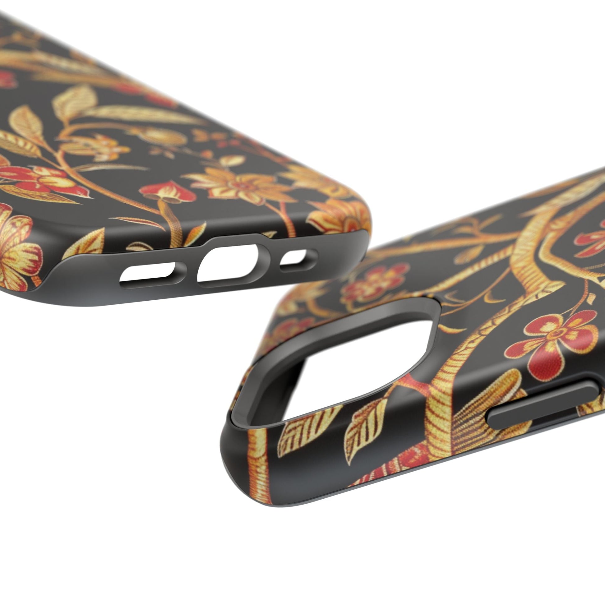Floral Gold Vine Phone Case — Magnetic Impact - Resistant Case - DIGITAL X