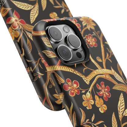 Floral Gold Vine Phone Case — Magnetic Impact - Resistant Case - DIGITAL X