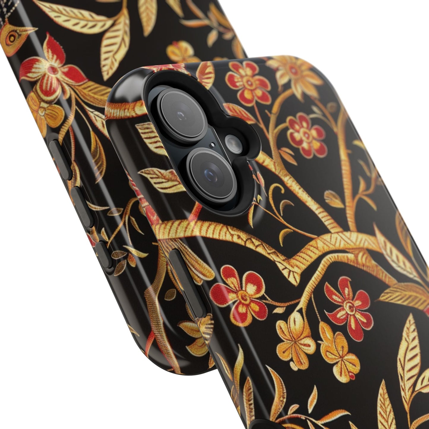 Floral Gold Vine Phone Case — Magnetic Impact - Resistant Case - DIGITAL X