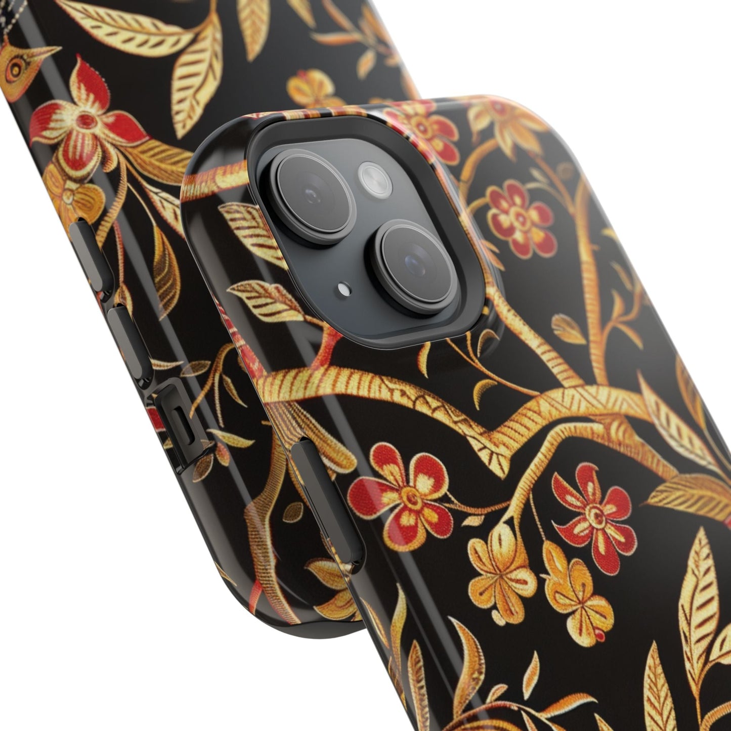 Floral Gold Vine Phone Case — Magnetic Impact - Resistant Case - DIGITAL X